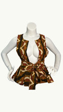 Load image into Gallery viewer, Peplum vest
