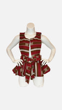 Load image into Gallery viewer, Peplum vest
