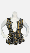 Load image into Gallery viewer, Peplum vest
